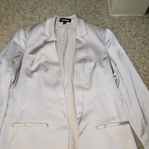 Express Women's Champagne Blazer